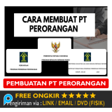 Jasa Pembuatan Pendirian PT Perorangan Pendaftaran Perseroan Terbatas Register Pengurusan PT Baru Le