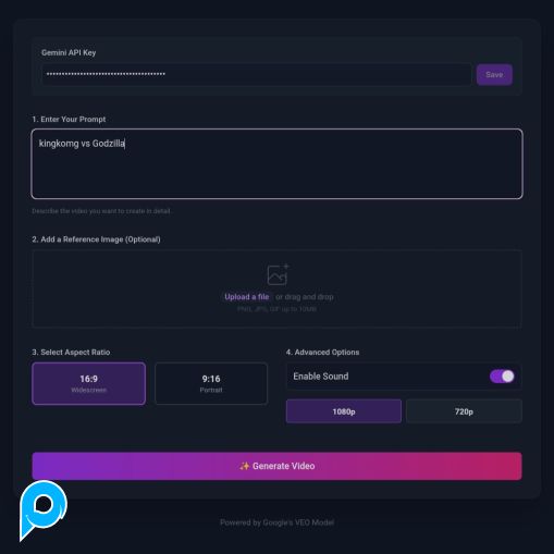 Jasa Pembuatan Web VEO 3 Generator