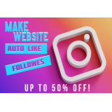 Jasa pembuatan website instagram auto followers auto like