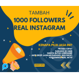 Jasa Tambah 1100 Followers Instagram Real Termurah, Aman, dan Bergaransi