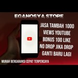 Jasa YouTube 1000 View Murah Permanent Real human Bergaransi