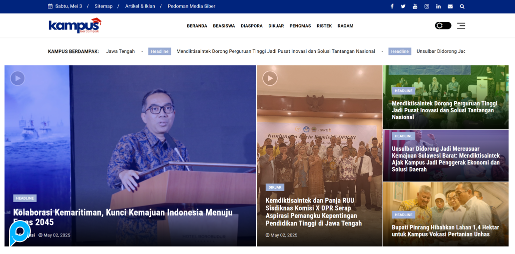 KampusBerdampak.com - Domain Website Pendidikan dengan Potensi Besar