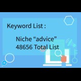 Keyword List Niche Advice 48656 Total List