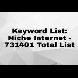 Keyword List: Niche Internet - 731401 Total List - Exported From Semrush