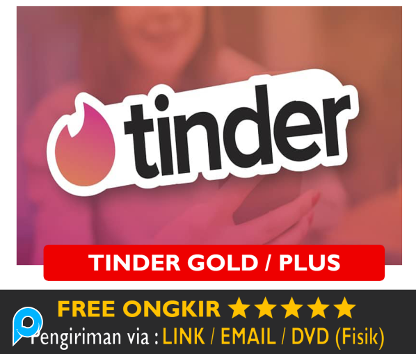 Kode Voucher Tinder PLUS+ / GOLD UNLIMITED LIKE PREMIUM LEGAL ORIGINAL