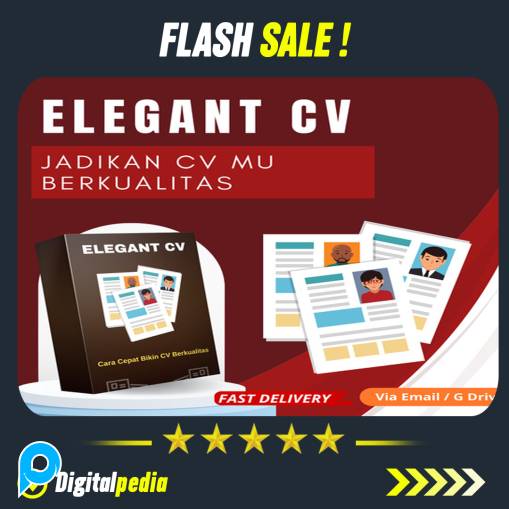 KOLEKSI 300+ TEMPLATE LAMARAN KERJA RESUME CV ELEGANT CURRICULUM VITAE - MS WORD PORTFOLIO PREMIUM