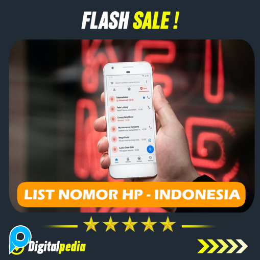 KOLEKSI 75000 KONTAK NOMER HP FORMAT VCF TINGGAL IMPORT NOMOR - BONUS 15.000 EMAIL AKTIF INDONESIA