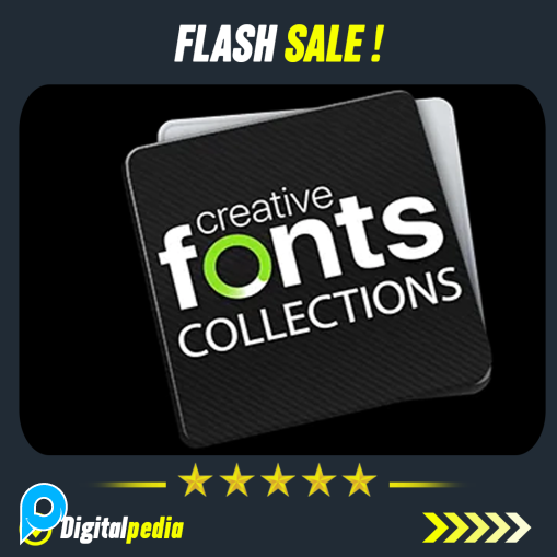KOLEKSI 80.000 + FONT PREMIUM KEREN EXCLUSIVE LIBRARY MEGA PACK UNTUK KEBUTUHAN DESAIN DESIGN GRAFIS