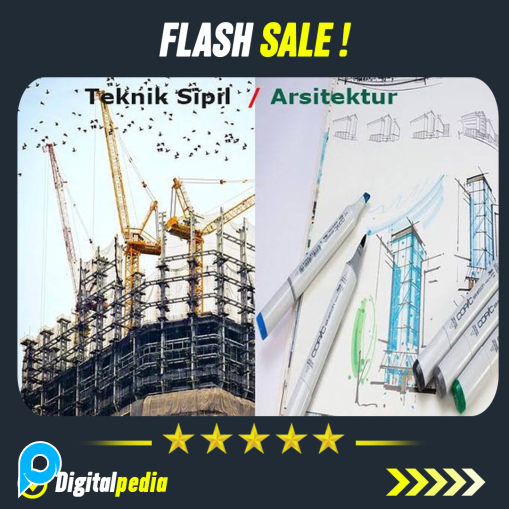 KOLEKSI DATABASE TEKNIK SIPIL & ARSITEKTUR TERLENGKAP 200GB - KUMPULAN TEMPLATE 3D DESIGN