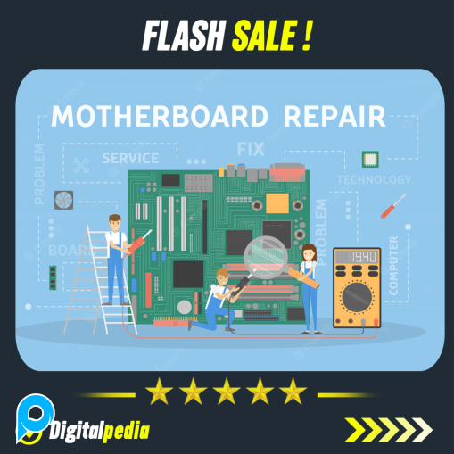 KOLEKSI MATERI SERVIS MOTHERBOARD MAINBOARD SERVICE MOBO LAPTOP TEKNISI MAHIR HANDAL PROFESSIONAL