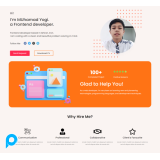 Landing Page Portofolio - Elementor Landing Page