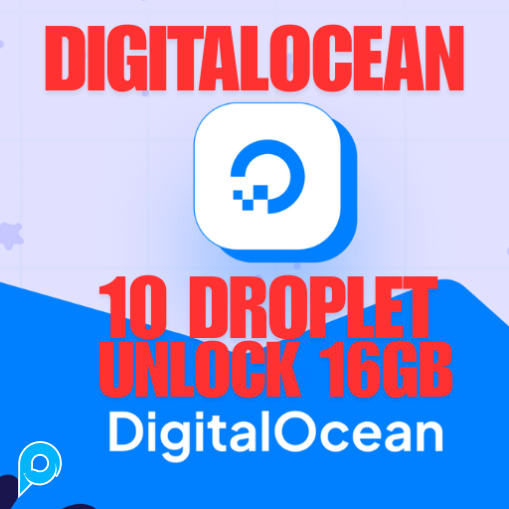 LANGSUNG KIRIM!! PROMO DIGITALOCEAN 10 DROPLET 200$ 2 BULAN