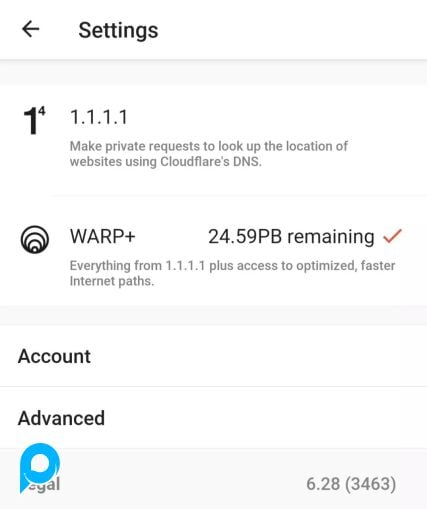 LIFETIME 1.1.1.1 CLOUDFLARE DNS FREE WARP+ Unlimited Untuk 5 Devices