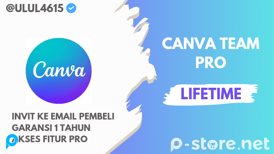 [LIFETIME] CANVA PRO UNTUK TIM BERGARANSI