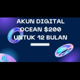 LIMITED !! AKUN DIGITAL OCEAN SALDO $200 UNTUK 1 TAHUN