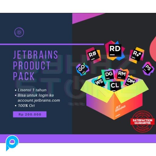 Lisensi Acount JETBRAINS Developer 1 Tahun (includ PHPSTROM)