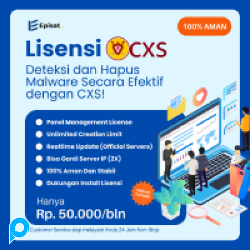 Lisensi CXS Deteksi dan Hapus Malware