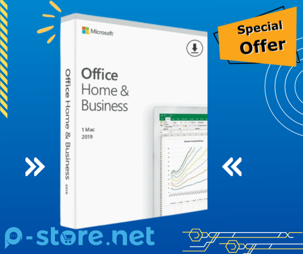 Lisensi Office Home Bisnis untuk Mac 2019 / License Office Home Business 2019 fof Mac / Office untuk