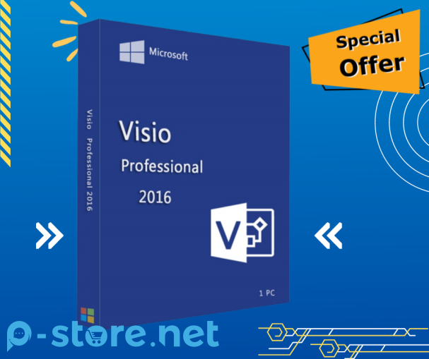 Lisensi Visio 2016 ProPlus