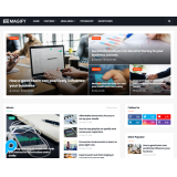 Magify - Responsive News & Magazine Premium Blogger Template