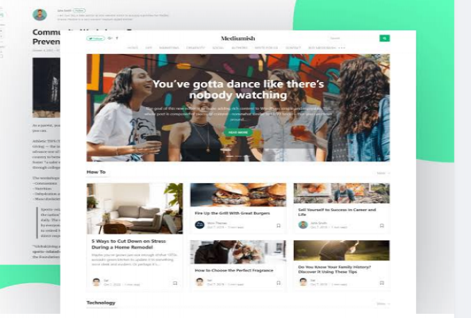 Mediumish Wordpress Theme Mirip Detik 100% Original