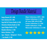 Mega Bundle Design Material TOTAL SIZE 40GB LEBIH