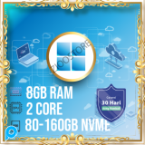 [MURAH!!!] RDP VPS Full Administrator 2CORE 8GB RAM