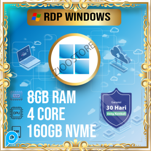 [MURAH!!!] RDP VPS Full Administrator 4CORE 8GB RAM