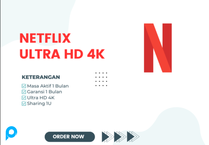 NETFLIX PREMIUM ANTI LIMIT 4K UHD MINGGUAN BULANAN HARIAN FULL GARANSI TERMURAH