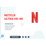 NETFLIX PREMIUM ANTI LIMIT 4K UHD MINGGUAN BULANAN HARIAN FULL GARANSI TERMURAH