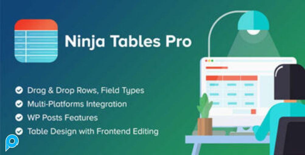 Ninja Tables Pro - The Fastest Table Plugin - Wordpress Plugin