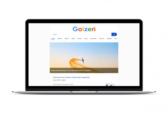 OBRAL!!! Template Blogspot Mirip Google