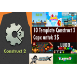 Paket 10 Template Game Construct 2 Format Capx