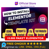 Paket 10.000 Template Premium Elementor Website WordPress Cara Mudah Membuat Sales Page