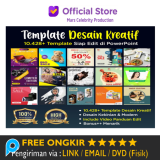 Paket 10428 Template Desain Produk Power Point PPT Terbaru Online Shop