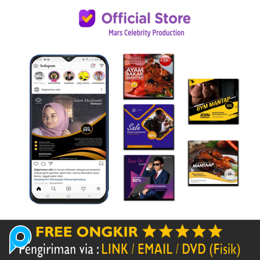 Paket 1500+ Template Solusi Design Foto Produk Usaha Premium PRO Terbaru