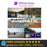 Paket 2000+ Cinematic LUTs Pack Premiere PRO AE Dark Dramatic Color Grading