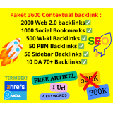 Paket 3600 Do-Follow Contextual Backlink