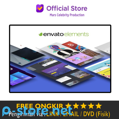 Paket 40 GB File Envato Elements Premium Lifetime Terlengkap