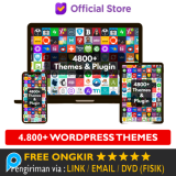 Paket 4.800+ Wordpress Premium Themes & Plugin Collection Tema Word Press GPL