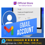 Paket 50 Akun GMAIL FRESH BARU TANPA VERIFIKASI LOGIN / TANPA SESI / EMAIL TANPA NO PEMULIHAN