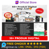 Paket 50+ Digital Product Produk Digital Terlengkap Siap Jual dan Pakai Template,Konten Video,Ebook 