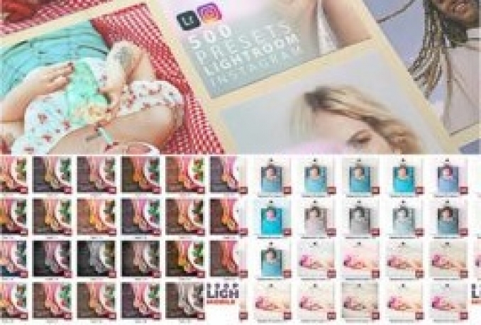 Paket 500 Preset Lightroom Mobile
