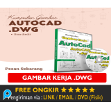Paket 5500+ File DWG Gambar Kerja Auto CAD Block Auto Desk