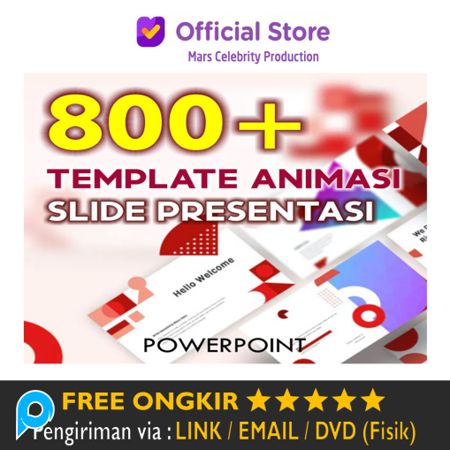Paket 800+ Template Animasi Presentasi Slide Keren Power Point PPT PowerPoint