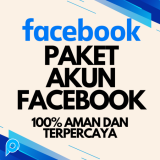 PAKET AKUN Facebook/FB FRESH LENGKAP A2F ON BERFOTO PROFILE free EMAIL+GARANSI GANTI BARU bisa untuk