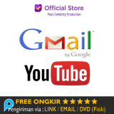 Paket Akun Gmail / Youtube Tua Old Tahun 2015 - 2021 Tidak Monetize Bergaransi Bonus Gmail