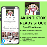 Paket Akun Tiktok 1000 Followers isi 4 AKUN sudah bisa LIVE, cocok untuk yang mau mulai USAHA DI TIK