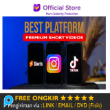 Paket Database Konten Video Shorts Vertical Singkat untuk TikTok +  Youtube Shorts + Instagram Reels