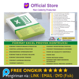 Paket File Excel RAB Proyek Kontruksi Bangunan Teknik Sipil & Arsitek Engineering Konstruksi